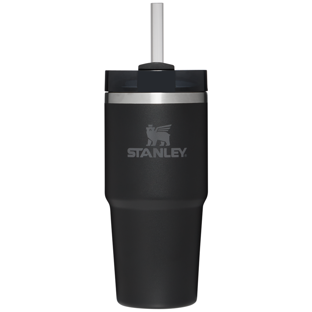 Large Capacity The Quencher H2.0 Flowstate Tumbler D214X - Premium Stainless Steel Straw Cup for All-Day Hydration - Black
