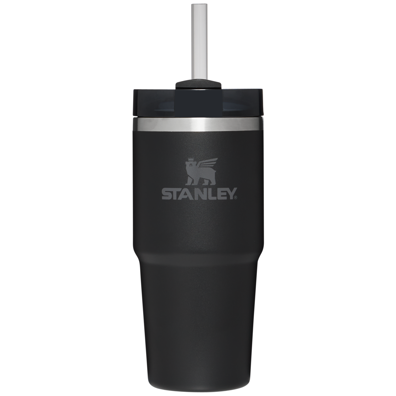 Large Capacity The Quencher H2.0 Flowstate Tumbler D214X - Premium Stainless Steel Straw Cup for All-Day Hydration - Black