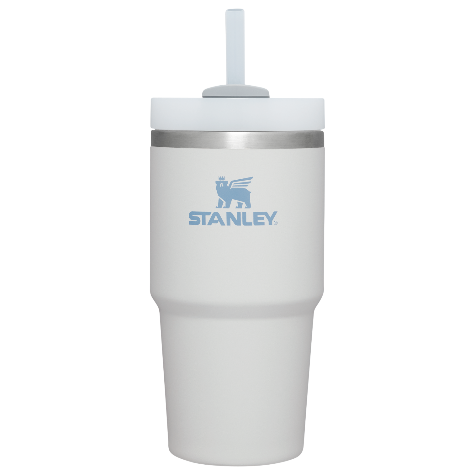 Large Capacity The Quencher H2.0 Flowstate Tumbler | Stanley Create D330L - Premium Stainless Steel Straw Cup for All-Day Hydration - Fog