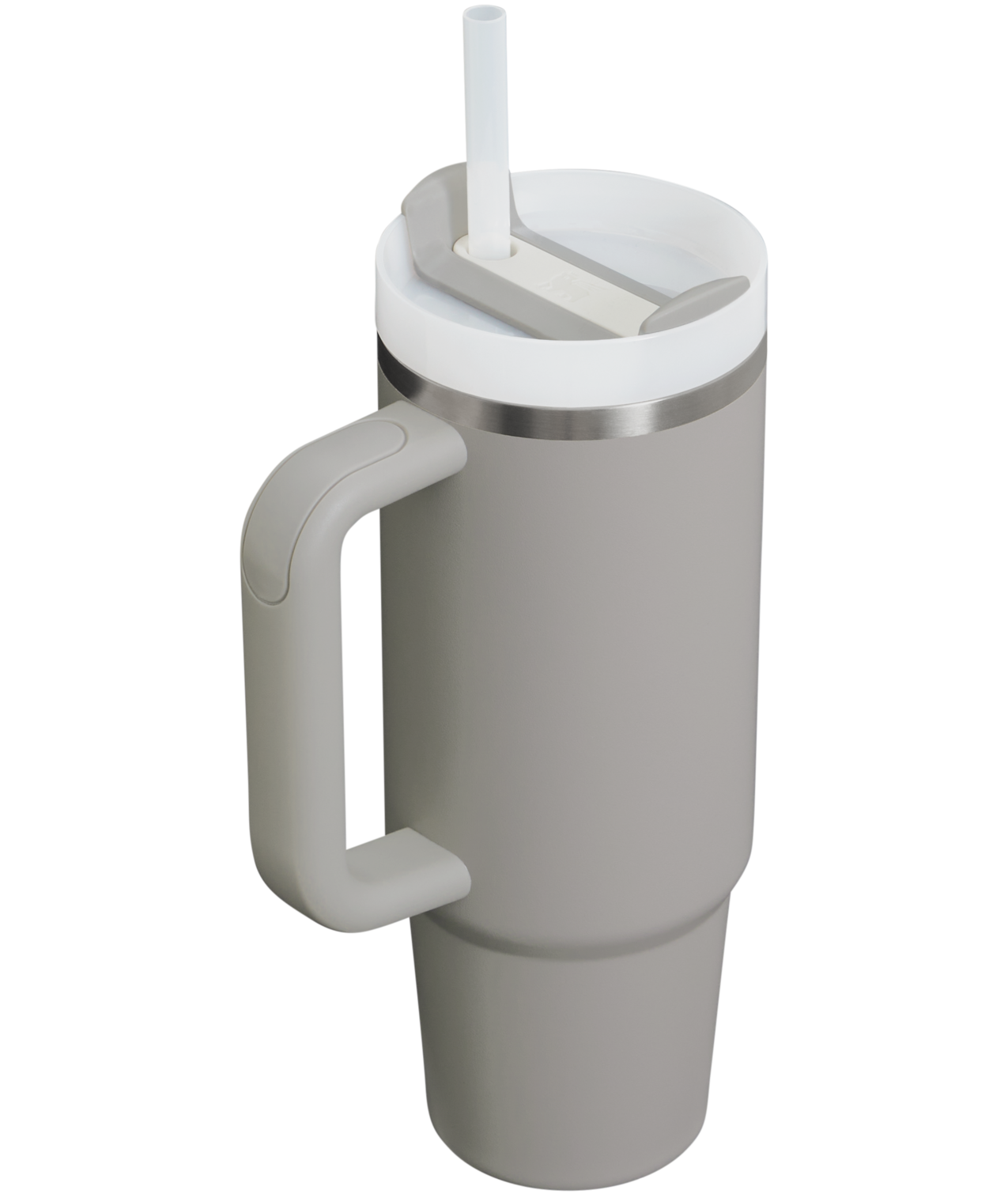 Large Capacity The Quencher H2.0 Flowstate Tumbler | Stanley Create D331C - Double-Wall Vacuum Insulated Travel Tumbler with Straw Detail