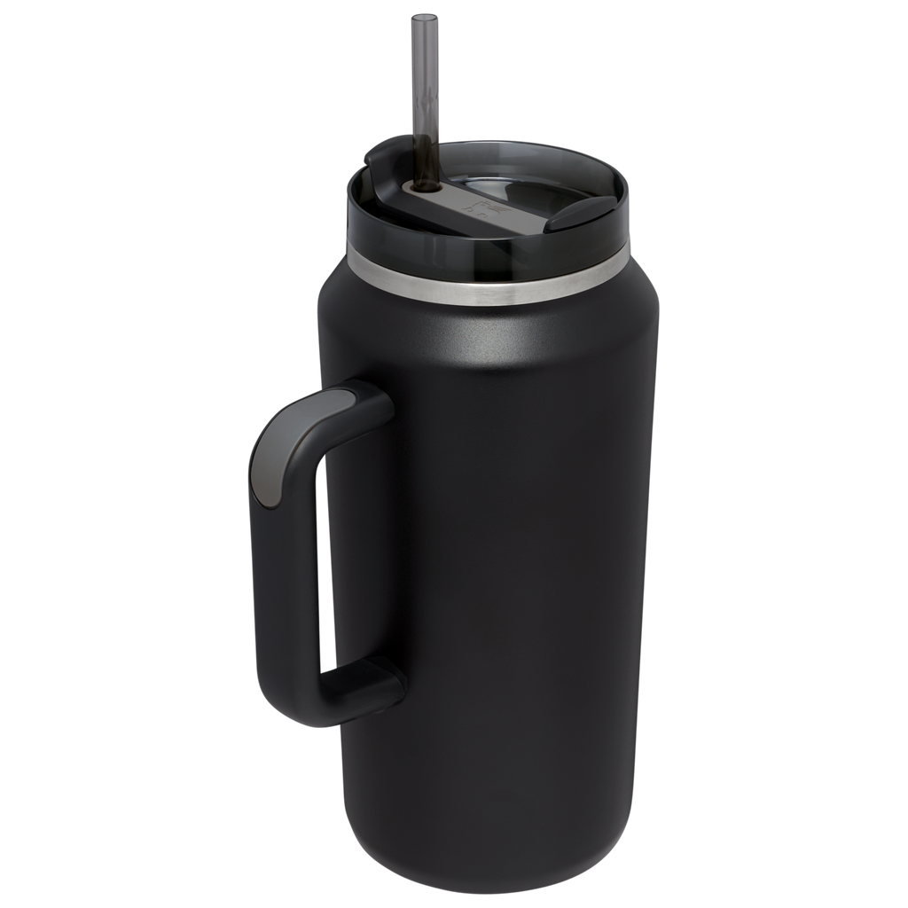 Car-Cup Friendly The Quencher H2.0 Flowstate Tumbler D033Q - Premium Stainless Steel Straw Cup for All-Day Hydration Detail