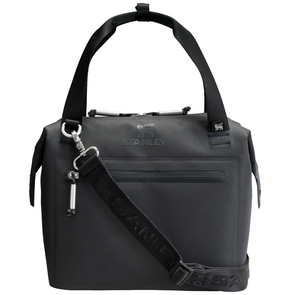 Ice-Retention The All Day Julienne Mini Cooler D052R - Julienne Series Portable Picnic Chiller Tote - Black