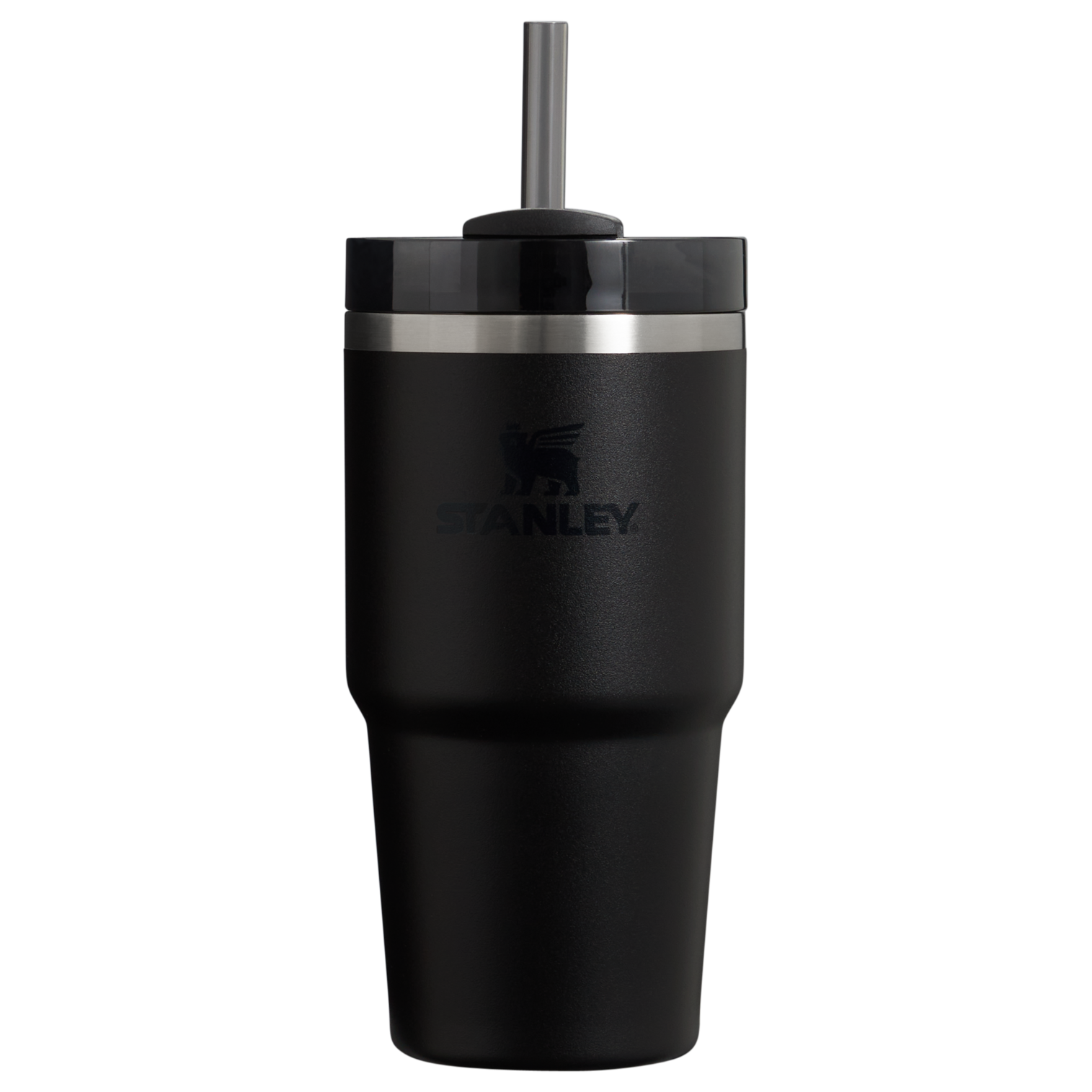 Splash-Resistant FlowState The Quencher H2.0 Flowstate Tumbler D030T - FlowState 3-Position Lid Insulated Travel Mug - Black 2.0