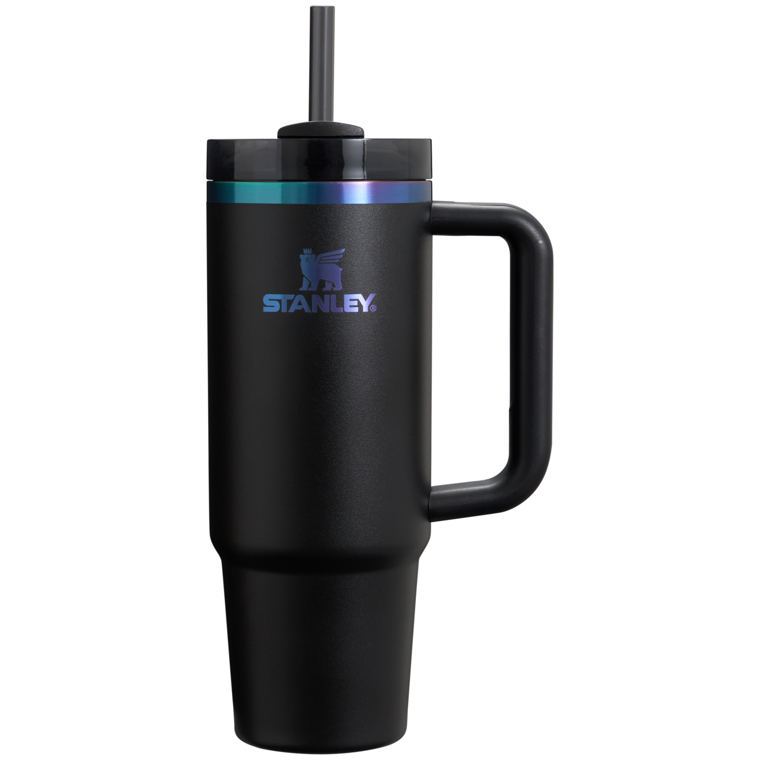 Car-Cup Friendly The Black Chroma Quencher H2.0 Flowstate Tumbler D107W - Premium Stainless Steel Straw Cup for All-Day Hydration - Default Title