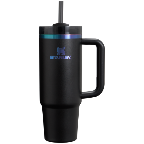 Car-Cup Friendly The Black Chroma Quencher H2.0 Flowstate Tumbler D107W - Premium Stainless Steel Straw Cup for All-Day Hydration - Default Title