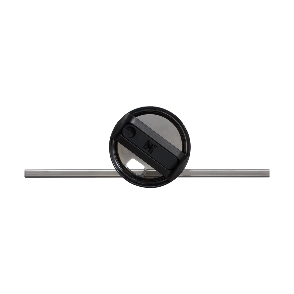 Car-Cup Friendly The Black Chroma Quencher H2.0 Flowstate Tumbler D107W - Premium Stainless Steel Straw Cup for All-Day Hydration Detail