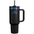Car-Cup Friendly The Black Chroma Quencher H2.0 Flowstate Tumbler D252B - 40oz Large Capacity Car-Cup Friendly Quencher - Default Title