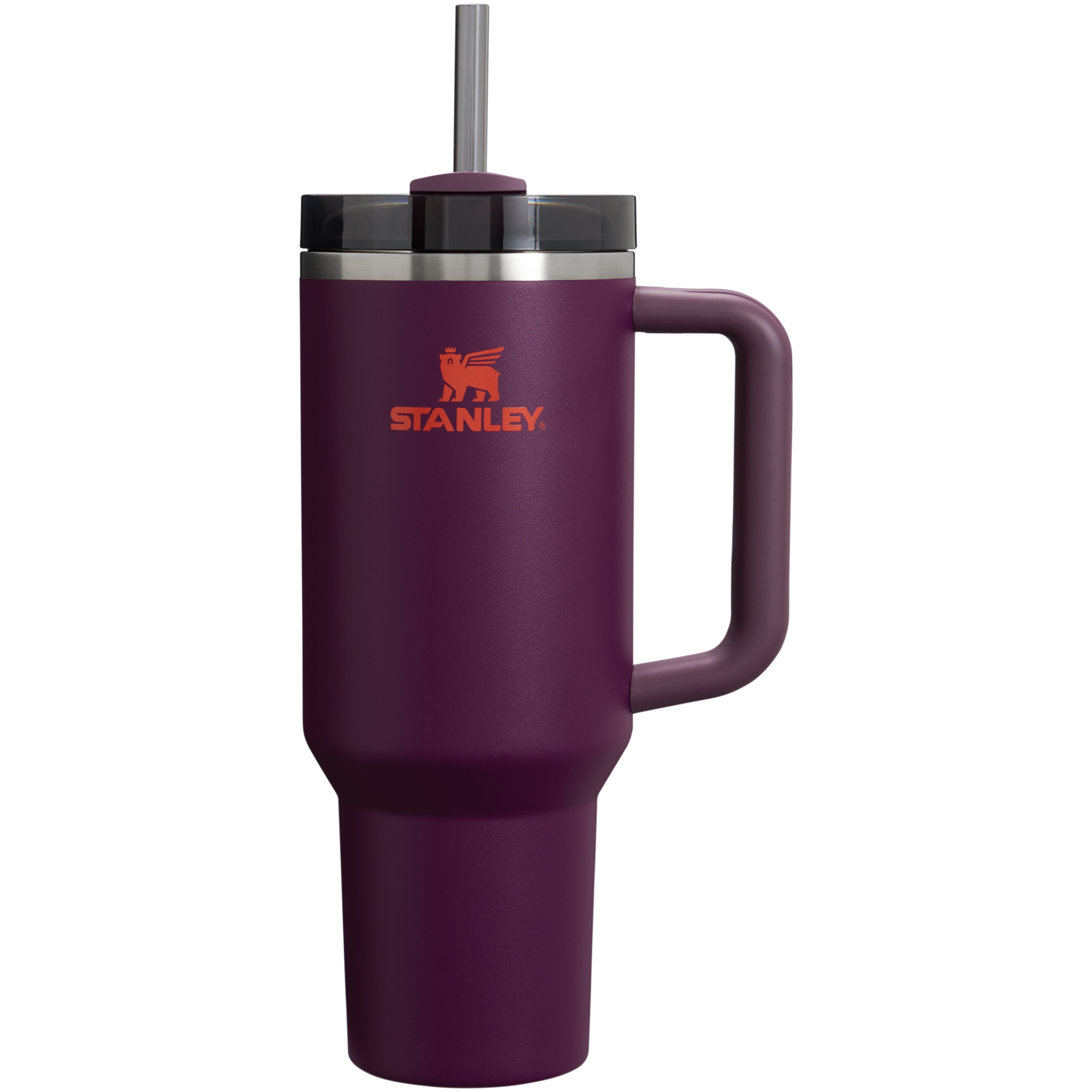 Car-Cup Friendly The Quencher H2.0 Flowstate Tumbler  | Stanley Create D332L - FlowState 3-Position Lid Insulated Travel Mug - Plum