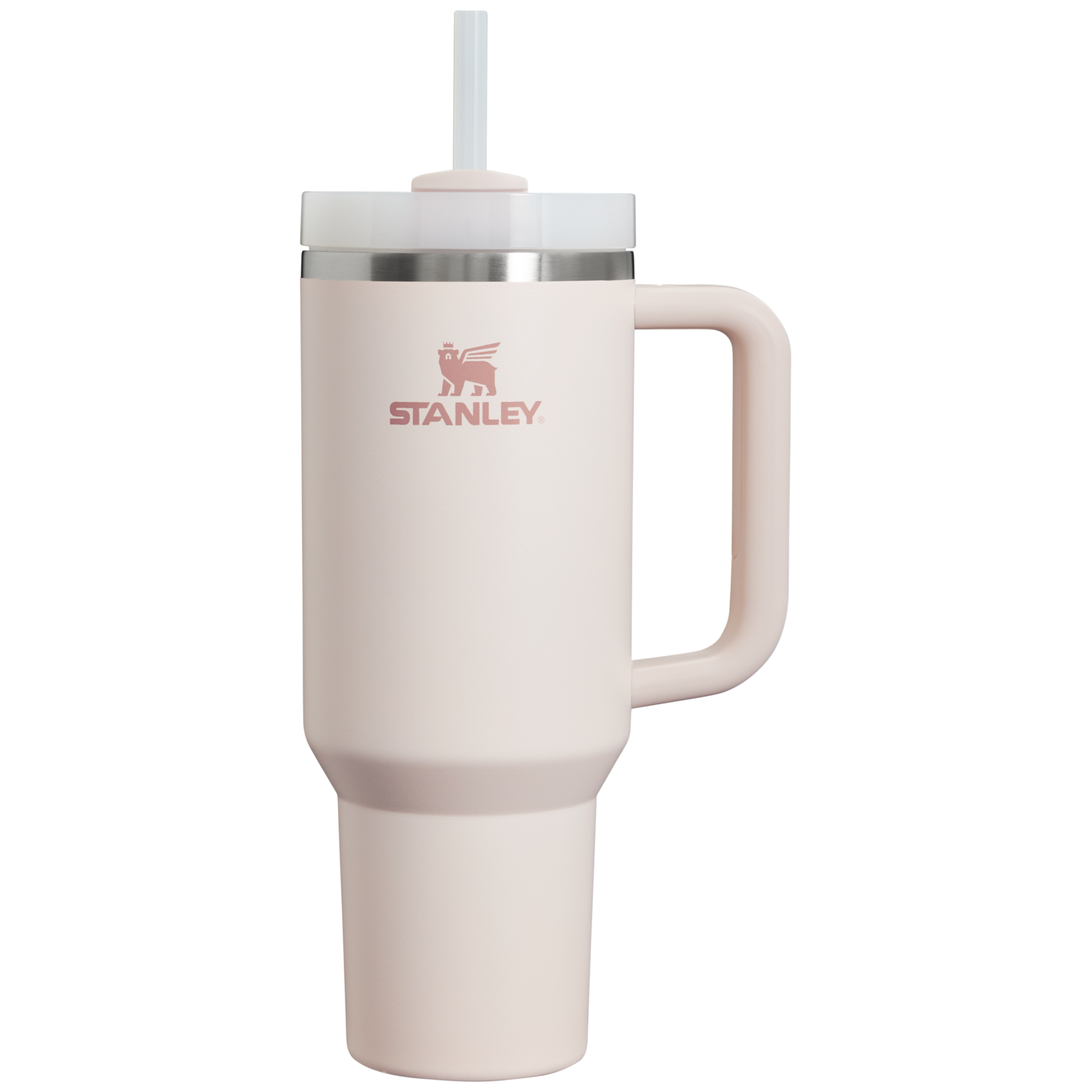 Large Capacity The Quencher H2.0 Flowstate Tumbler D050X - 40oz Large Capacity Car-Cup Friendly Quencher - Rose Quartz 2.0