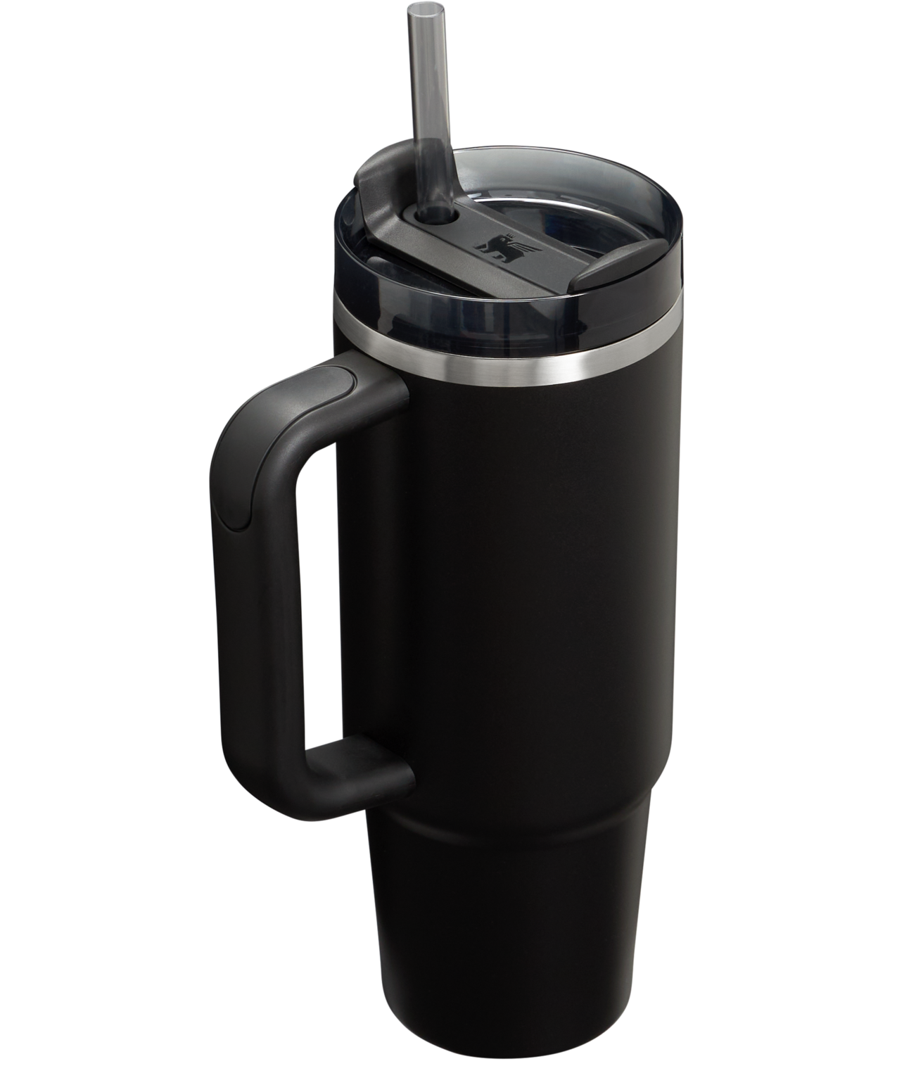 Large Capacity The Quencher H2.0 Flowstate Tumbler | Stanley Create D331C - Double-Wall Vacuum Insulated Travel Tumbler with Straw Detail
