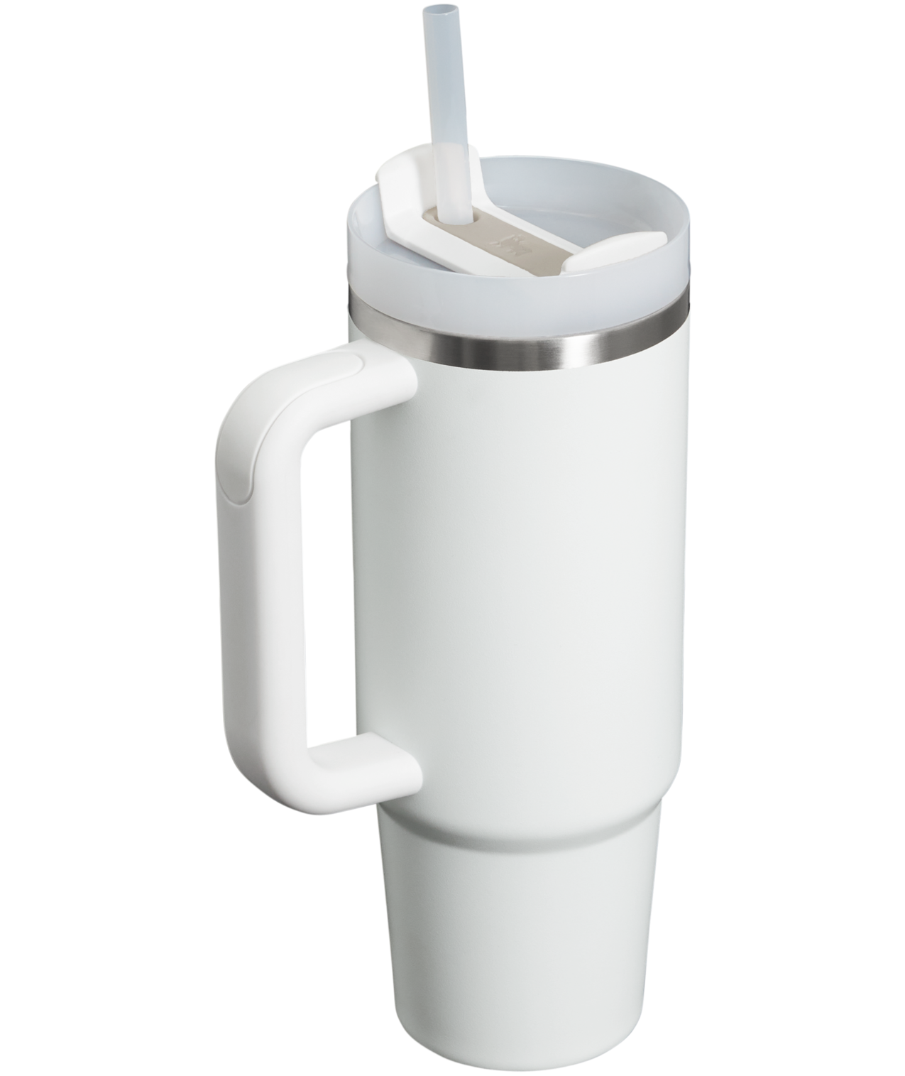 Large Capacity The Quencher H2.0 Flowstate Tumbler | Stanley Create D331C - Double-Wall Vacuum Insulated Travel Tumbler with Straw Detail