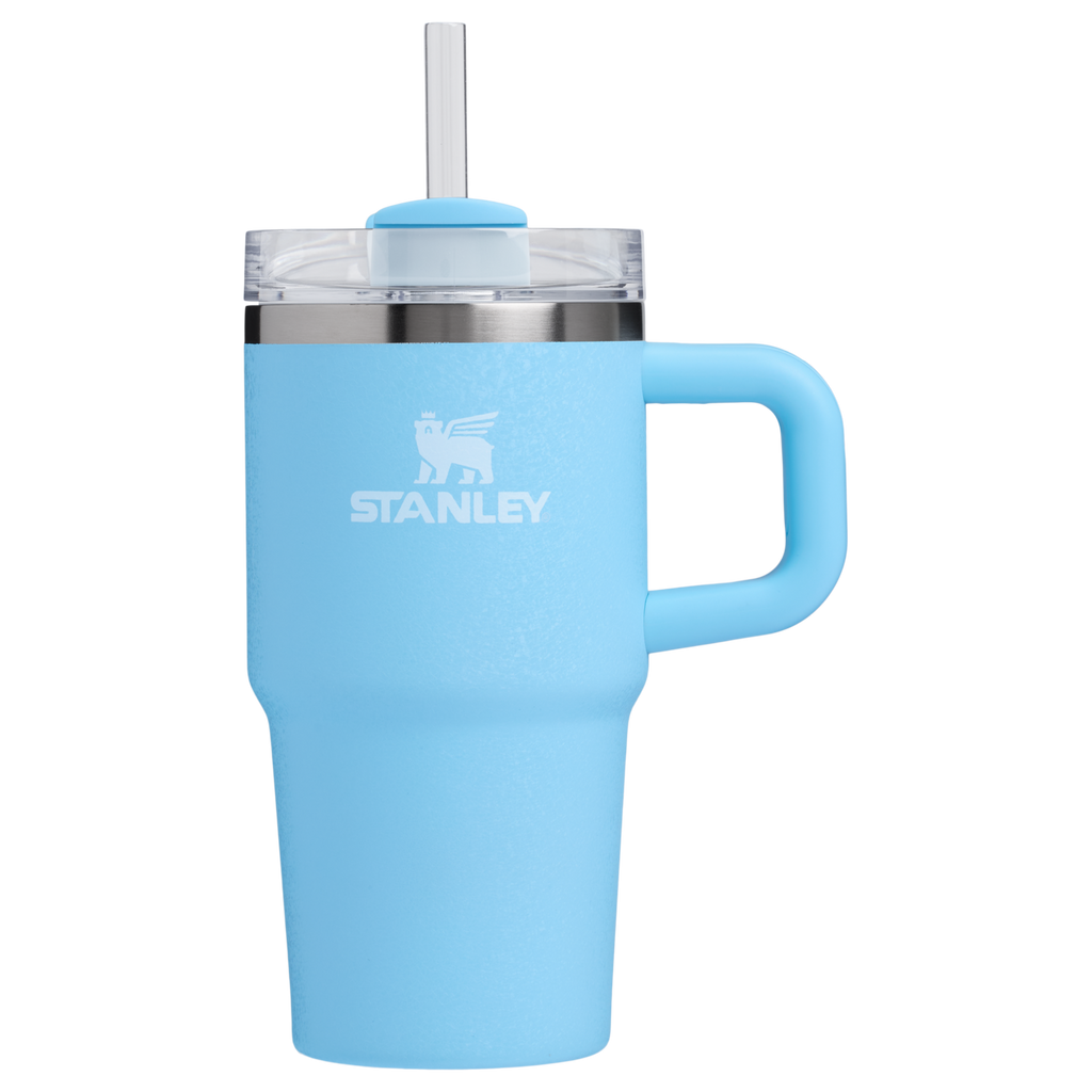 Car-Cup Friendly The Quencher H2.O Flowstate Tumbler with Handle | Stanley Create D309N - Premium Stainless Steel Straw Cup for All-Day Hydration Detail