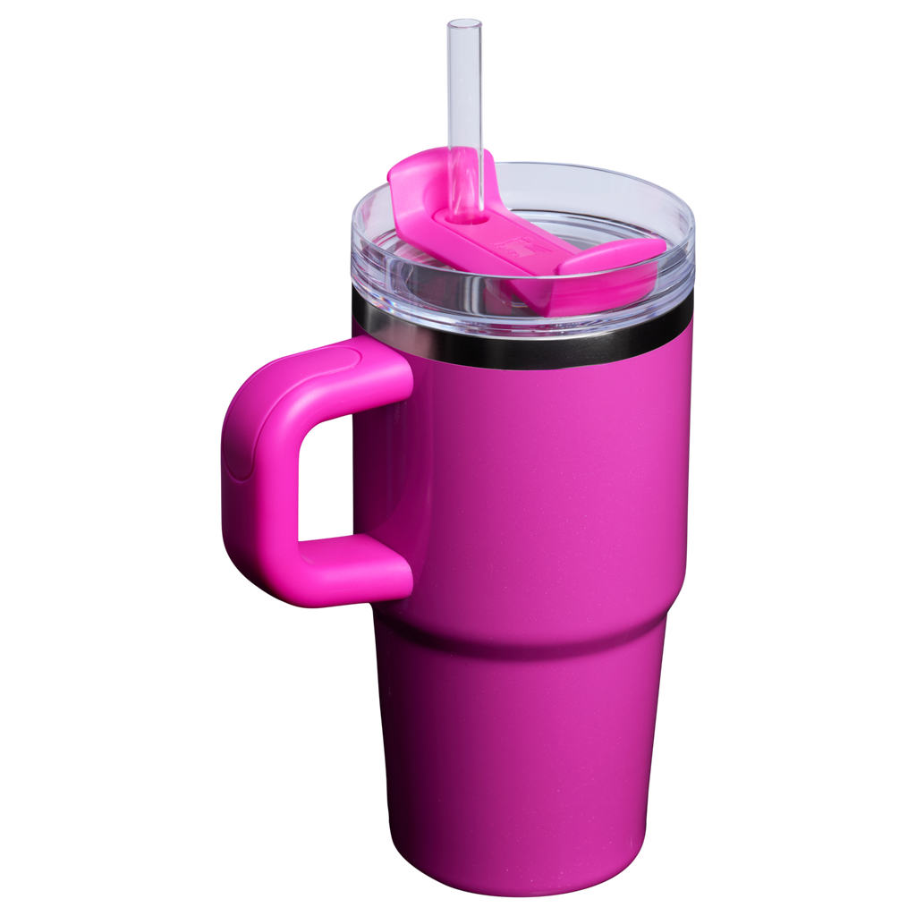 Splash-Resistant FlowState The Quencher H2.O Flowstate Tumbler D251V - Double-Wall Vacuum Insulated Travel Tumbler with Straw Detail