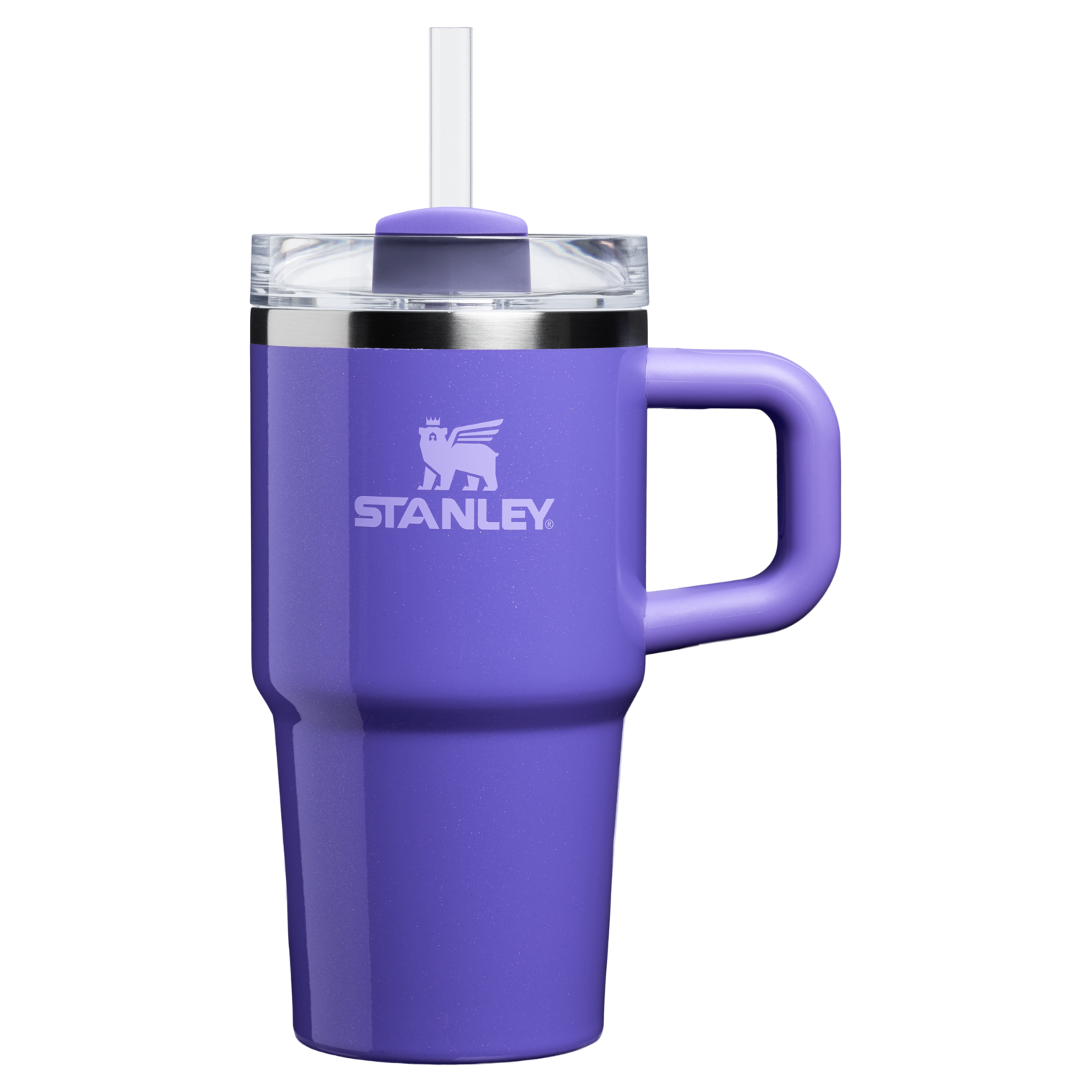 Car-Cup Friendly The Quencher H2.O Flowstate Tumbler with Handle | Stanley Create D309N - Premium Stainless Steel Straw Cup for All-Day Hydration Detail