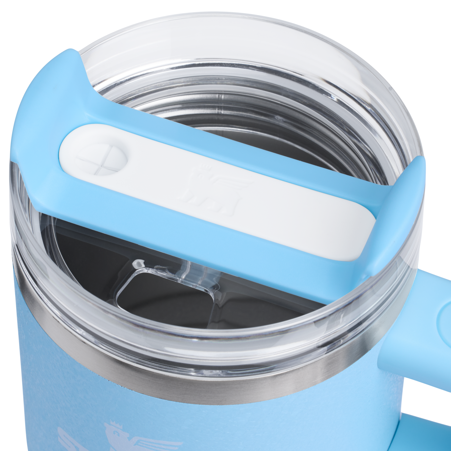 Car-Cup Friendly The Quencher H2.O Flowstate Tumbler with Handle | Stanley Create D309N - Premium Stainless Steel Straw Cup for All-Day Hydration Detail