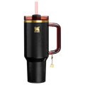 Double-Wall Vacuum The Quencher Luxe H2.0 Flowstate Tumbler D170A - FlowState 3-Position Lid Insulated Travel Mug - Black Snakeskin