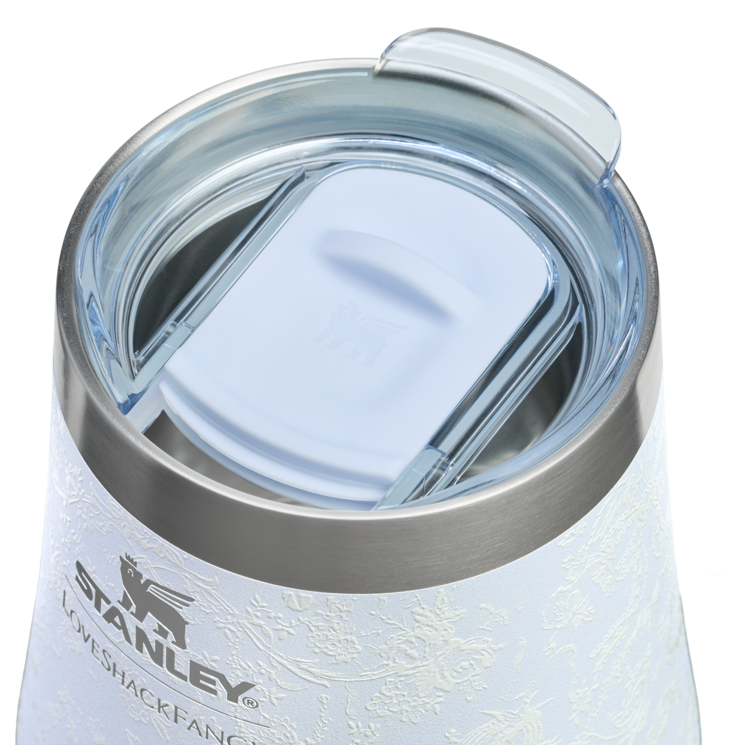 Vacuum Insulated Wine Stanley 1913 x LoveShackFancy Holiday Reserve Wine Tumbler D204X - Reserve Collection Stainless Steel Whiskey Cup Detail