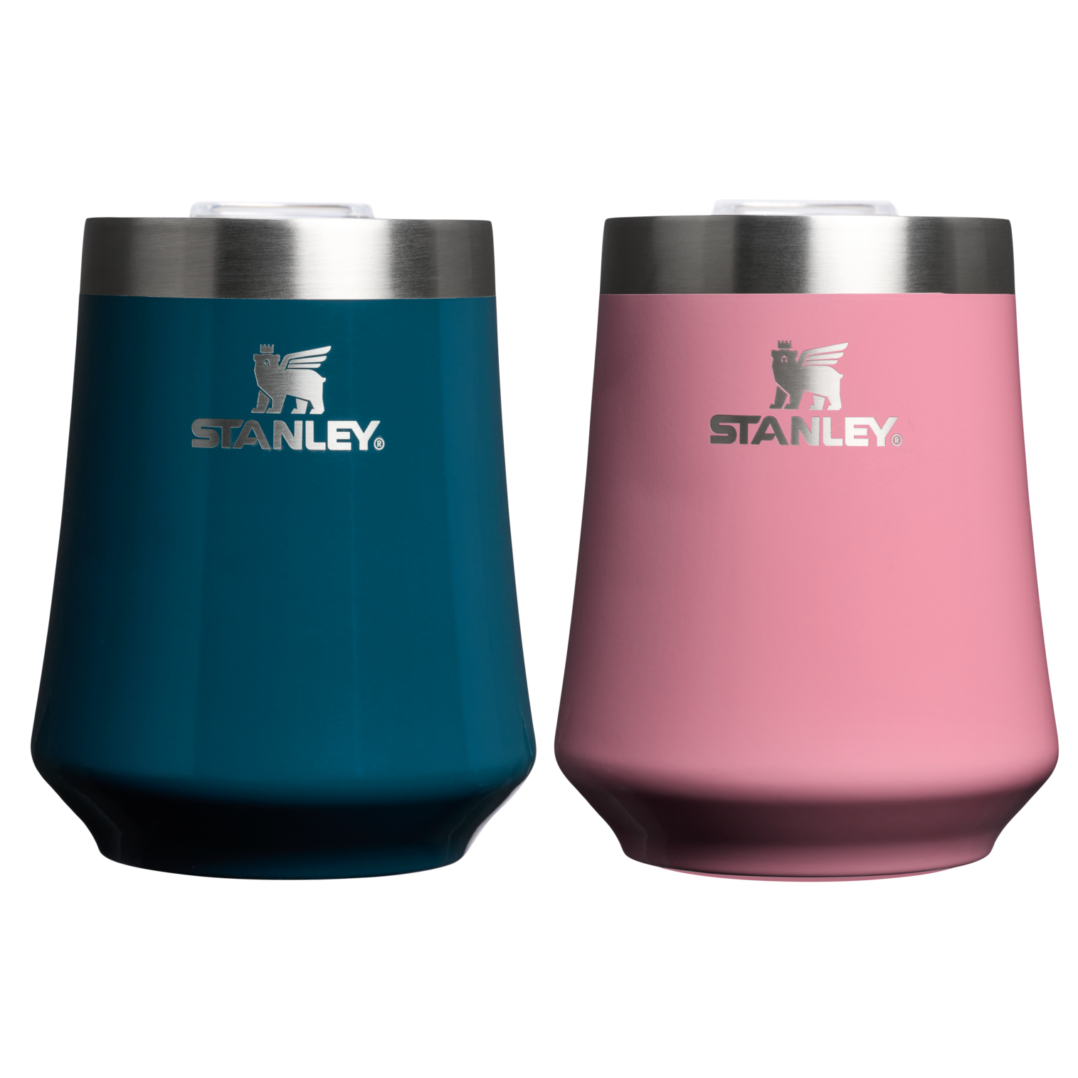 Vacuum Insulated Wine The Reserve Wine Tumbler | 2-pack D175D - Shatterproof Flavor-Preserving Cocktail Tumbler with Lid - Ponderosa Gloss/Port Shimmer