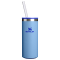 Leak-Proof Insulated The Everyday Slim Can Cooler Cup D065Q - Julienne Series Portable Picnic Chiller Tote - Blue Sky
