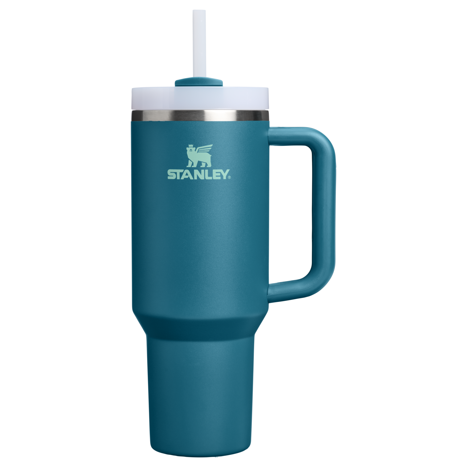 Large Capacity The Quencher H2.0 Flowstate Tumbler D050X - 40oz Large Capacity Car-Cup Friendly Quencher - Coastal Teal