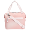 Premium All-Weather The All Day Julienne Mini Cooler D349V - Julienne Series Portable Picnic Chiller Tote - Rose Quartz Rattan