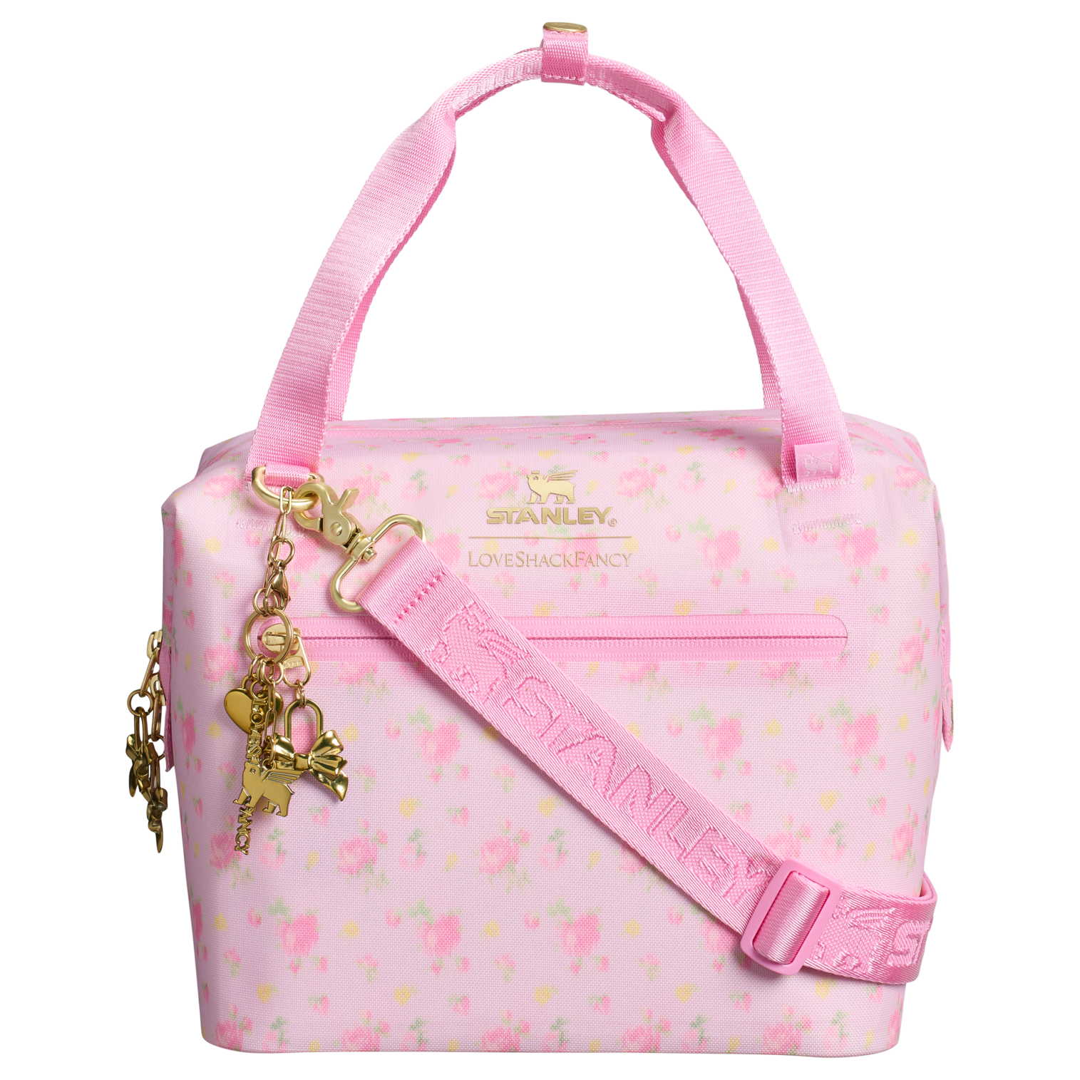 Portable Mini Stanley 1913 x LoveShackFancy All Day Julienne Mini Cooler D150B - Leak-Proof Insulated Mini Cooler Bag for Lunch - Ibiza Sunset