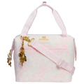Ice-Retention Stanley 1913 x LoveShackFancy Holiday All Day Julienne Mini Cooler D194V - Julienne Series Portable Picnic Chiller Tote - Coquette Bow Winter Ice