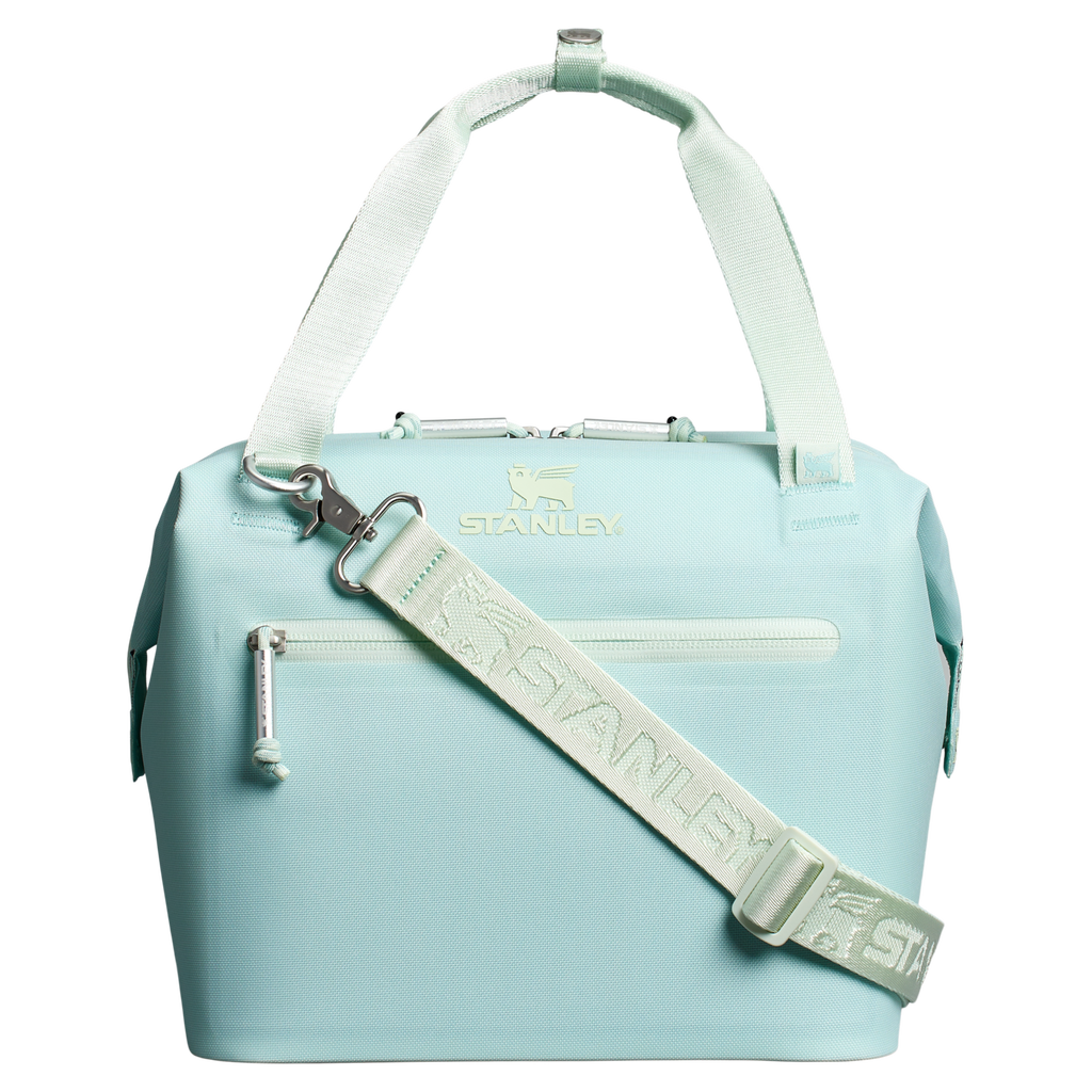 Ice-Retention The All Day Julienne Mini Cooler D052R - Julienne Series Portable Picnic Chiller Tote - Seafoam