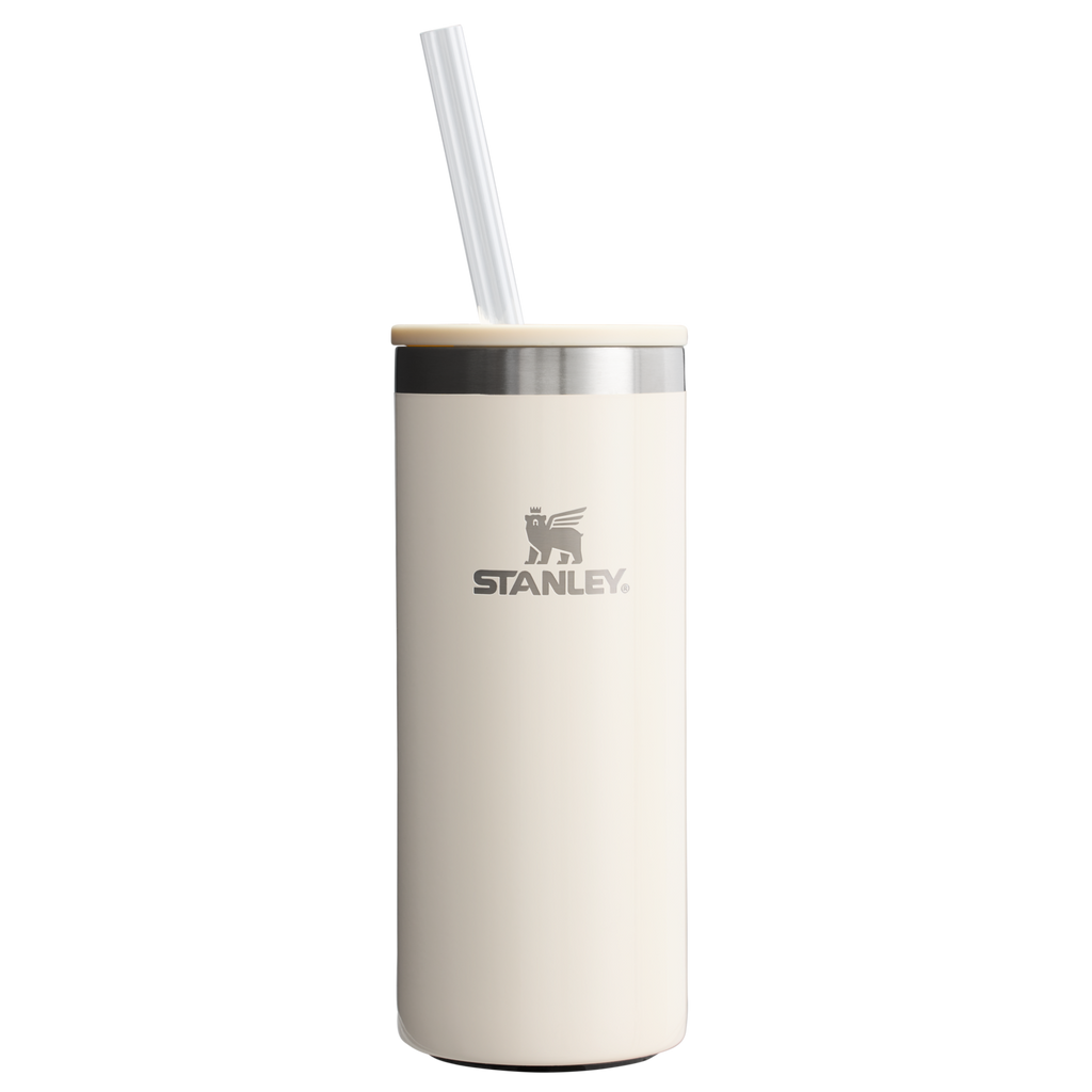 Leak-Proof Insulated The Everyday Slim Can Cooler Cup D065Q - Julienne Series Portable Picnic Chiller Tote - Cream Gloss