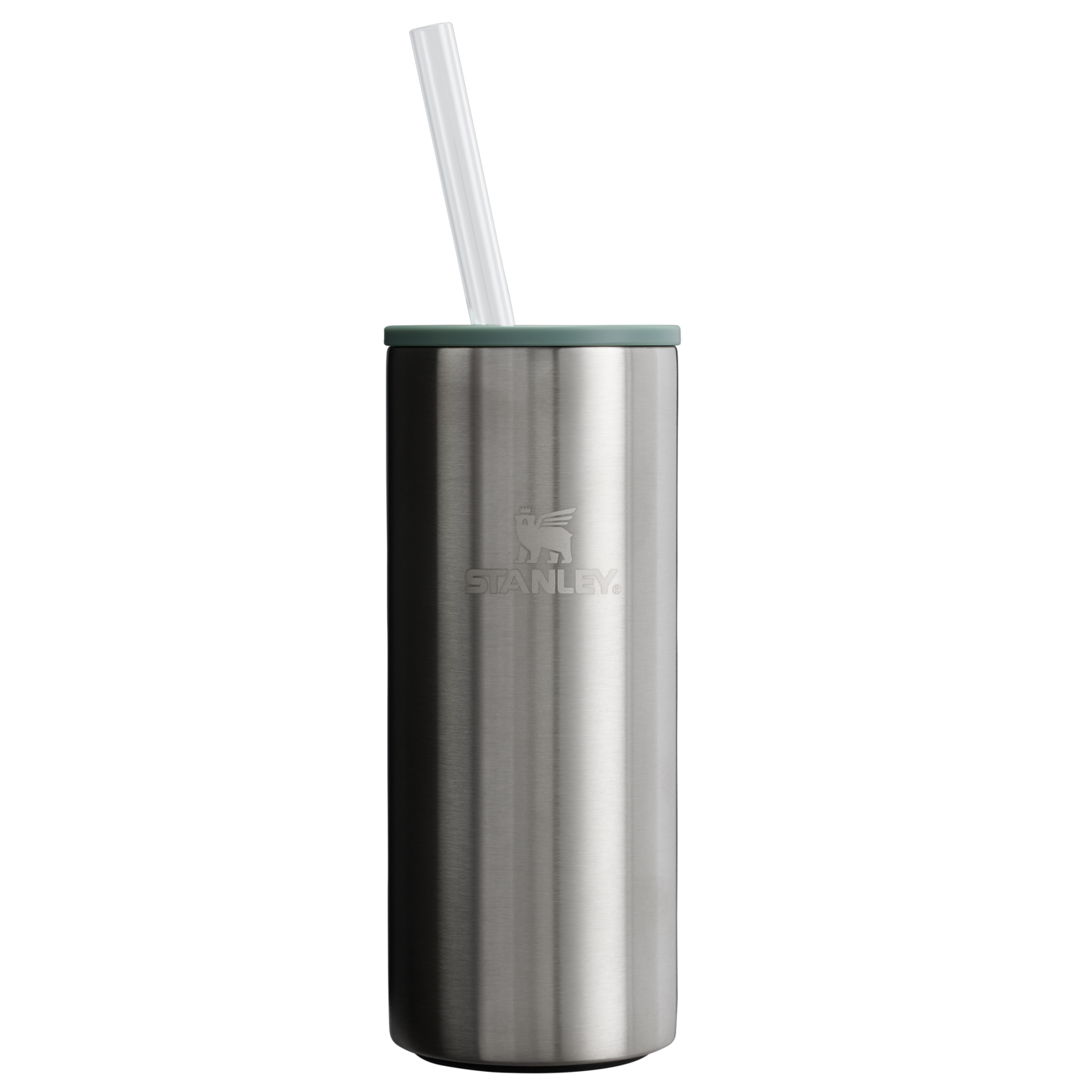 Heavy-Duty Tote The Everyday Slim Can Cooler Cup D255E - Heavy-Duty Ice-Retention Food & Beverage Carrier - Stainless Steel Shale