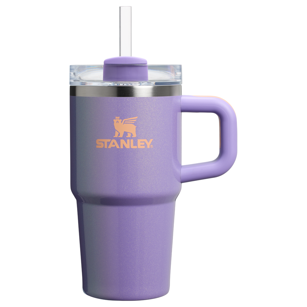 Splash-Resistant FlowState The Quencher H2.O Flowstate Tumbler D251V - Double-Wall Vacuum Insulated Travel Tumbler with Straw Detail
