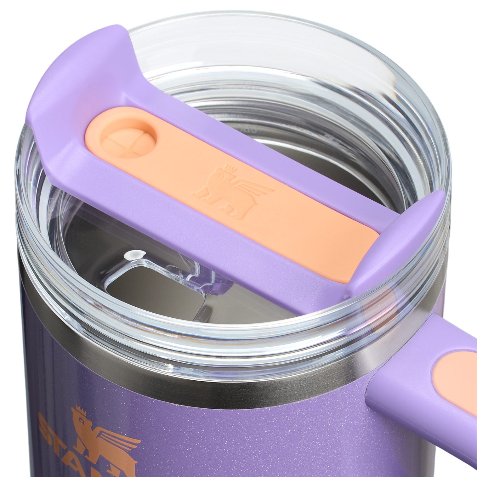 Car-Cup Friendly The Quencher H2.O Flowstate Tumbler with Handle | Stanley Create D309N - Premium Stainless Steel Straw Cup for All-Day Hydration Detail