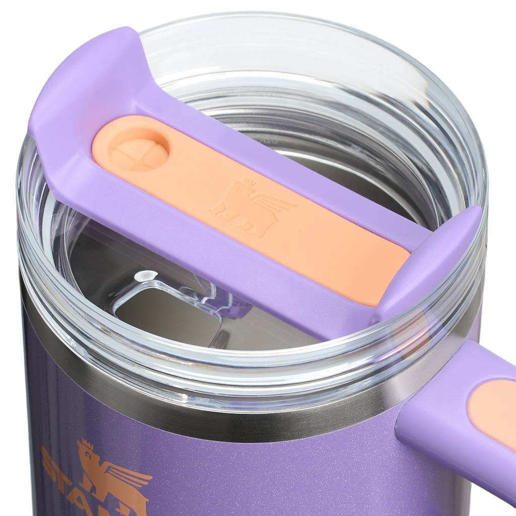 Splash-Resistant FlowState The Quencher H2.O Flowstate Tumbler D251V - Double-Wall Vacuum Insulated Travel Tumbler with Straw Detail