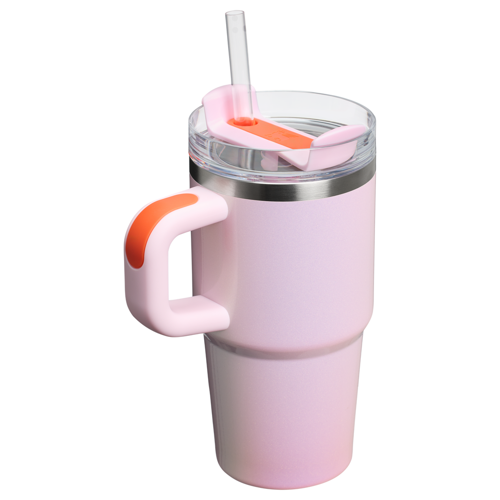 Splash-Resistant FlowState The Quencher H2.O Flowstate Tumbler D251V - Double-Wall Vacuum Insulated Travel Tumbler with Straw Detail