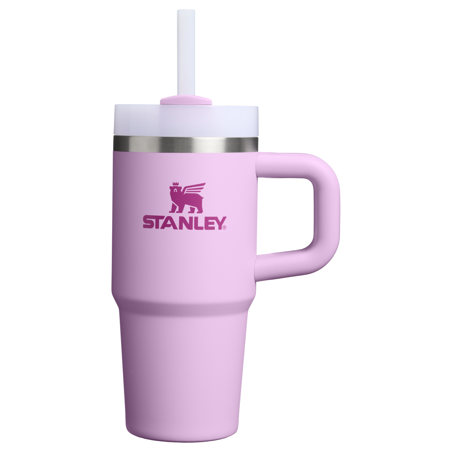 Large Capacity The Quencher H2.O Flowstate Tumbler | Stanley Create D291F - FlowState 3-Position Lid Insulated Travel Mug - Soft Orchid