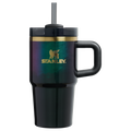 Splash-Resistant FlowState The Wicked for Good Quencher H2.0 Flowstate Tumbler D247R - Double-Wall Vacuum Insulated Travel Tumbler with Straw - Elphaba For Good