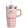 Insulated Travel The Quencher H2.0 Flowstate Tumbler D344H - FlowState 3-Position Lid Insulated Travel Mug - Peach Rose Picnic Stripe