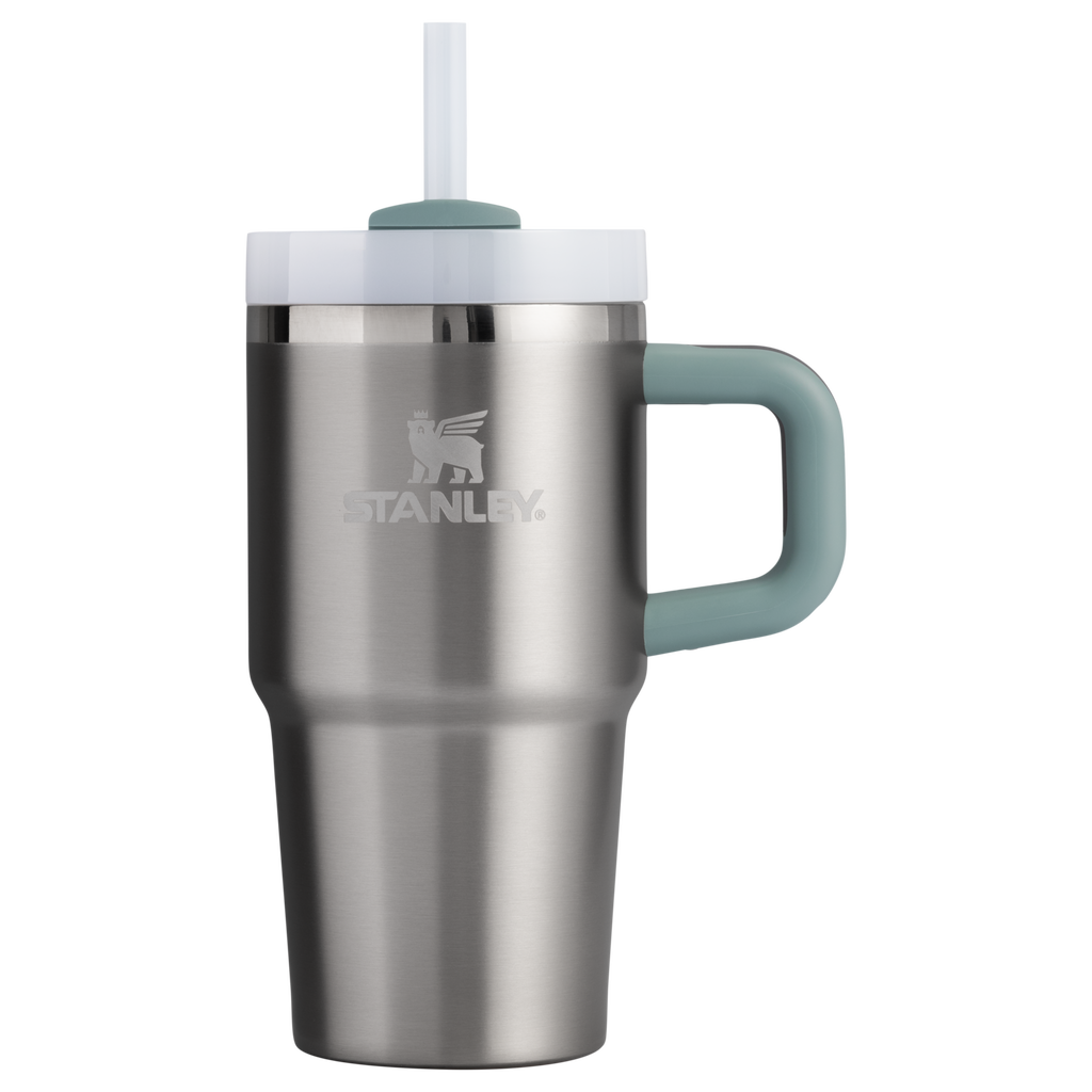 Splash-Resistant FlowState The Quencher H2.O Flowstate Tumbler D251V - Double-Wall Vacuum Insulated Travel Tumbler with Straw Detail