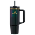 Car-Cup Friendly The Wicked for Good Quencher H2.0 Flowstate Tumbler D246P - Double-Wall Vacuum Insulated Travel Tumbler with Straw - Elphaba For Good