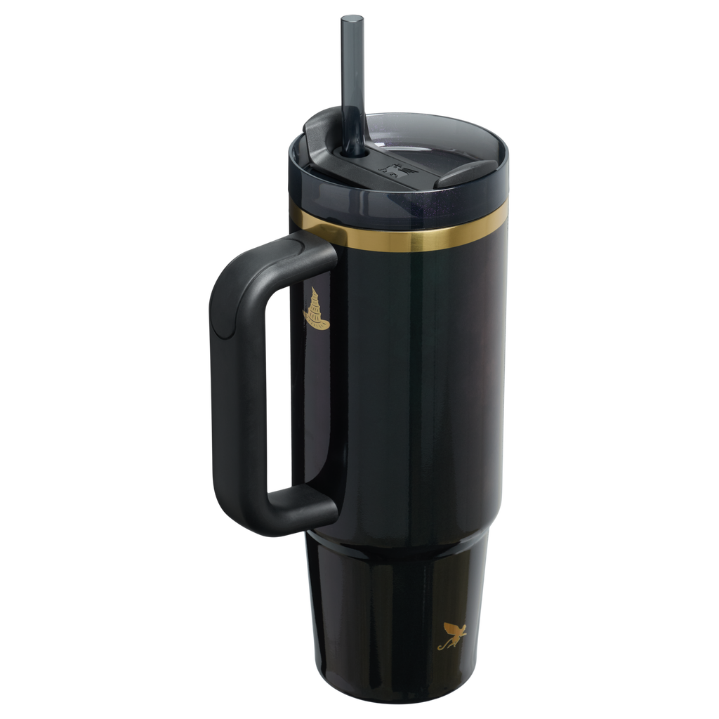 Car-Cup Friendly The Wicked for Good Quencher H2.0 Flowstate Tumbler D246P - Double-Wall Vacuum Insulated Travel Tumbler with Straw Detail