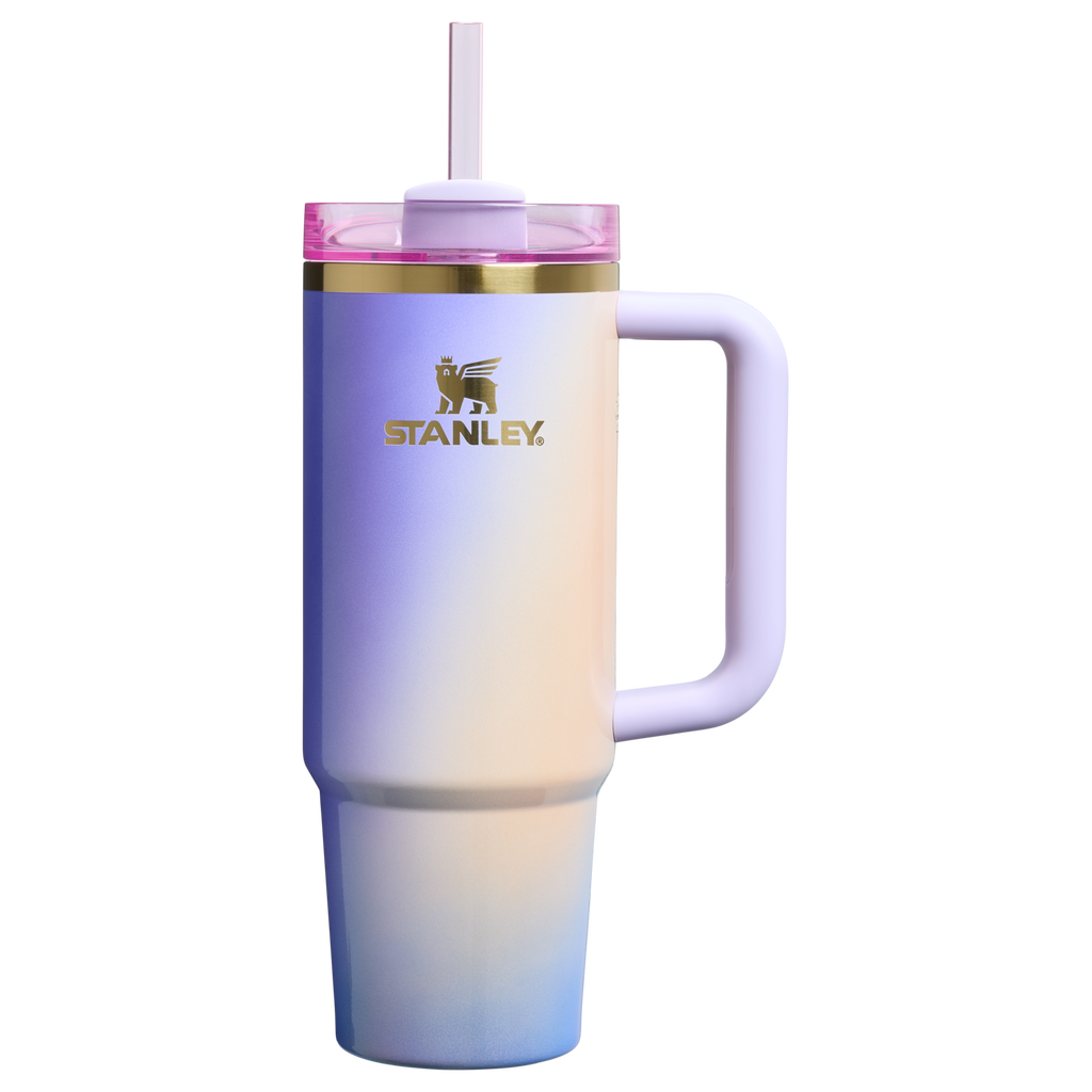 Car-Cup Friendly The Wicked for Good Quencher H2.0 Flowstate Tumbler D246P - Double-Wall Vacuum Insulated Travel Tumbler with Straw - Glinda For Good