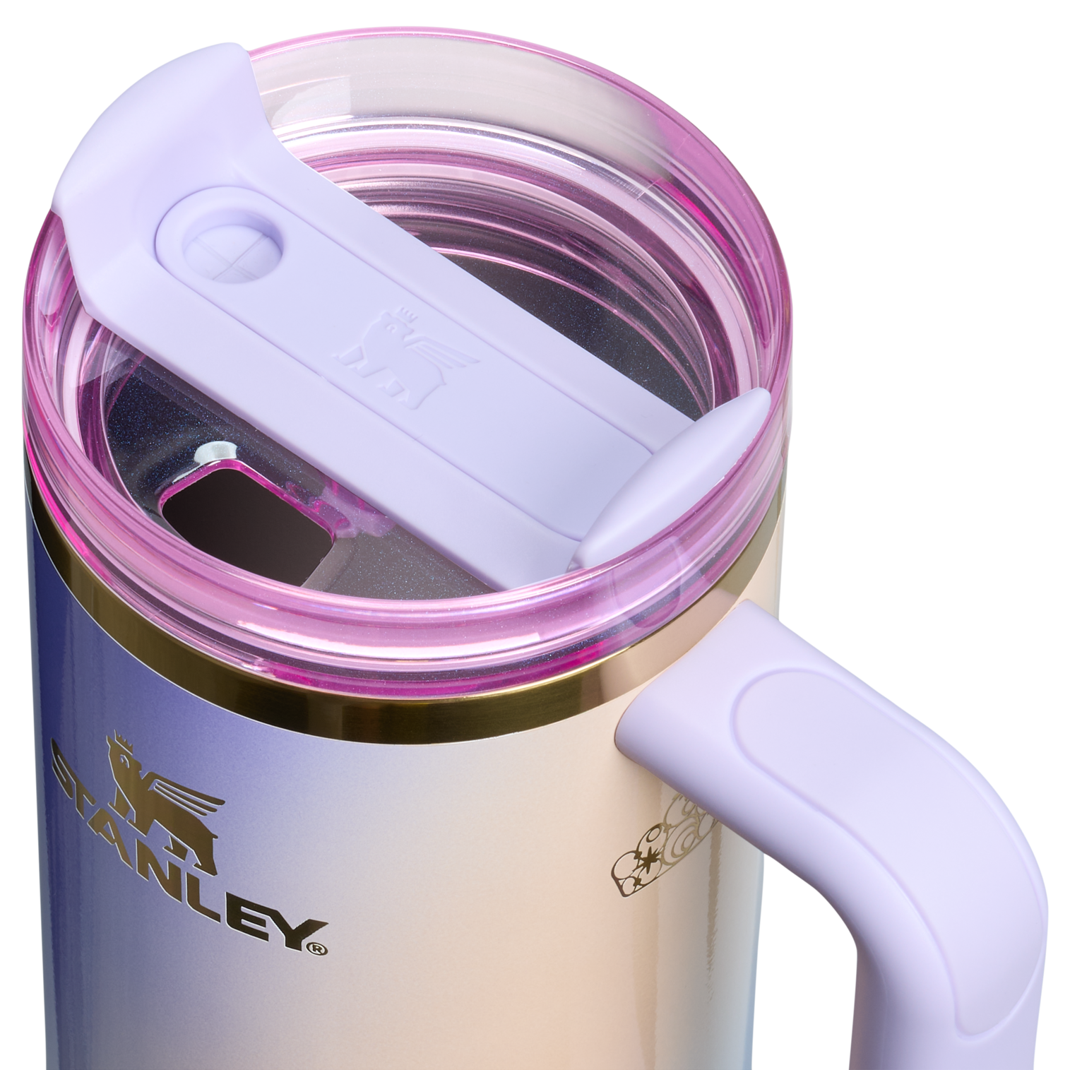 Car-Cup Friendly The Wicked for Good Quencher H2.0 Flowstate Tumbler D246P - Double-Wall Vacuum Insulated Travel Tumbler with Straw Detail