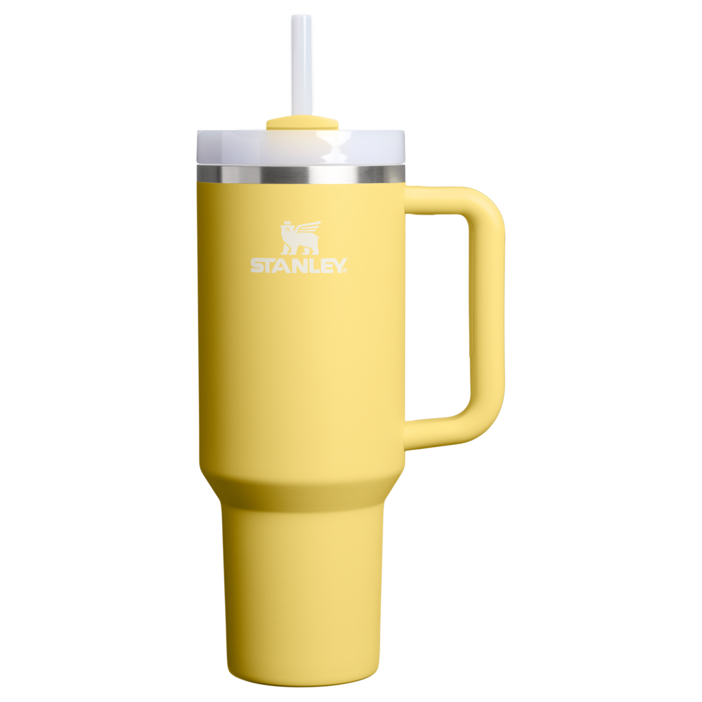 Large Capacity The Quencher H2.0 Flowstate Tumbler D050X - 40oz Large Capacity Car-Cup Friendly Quencher - Daffodil