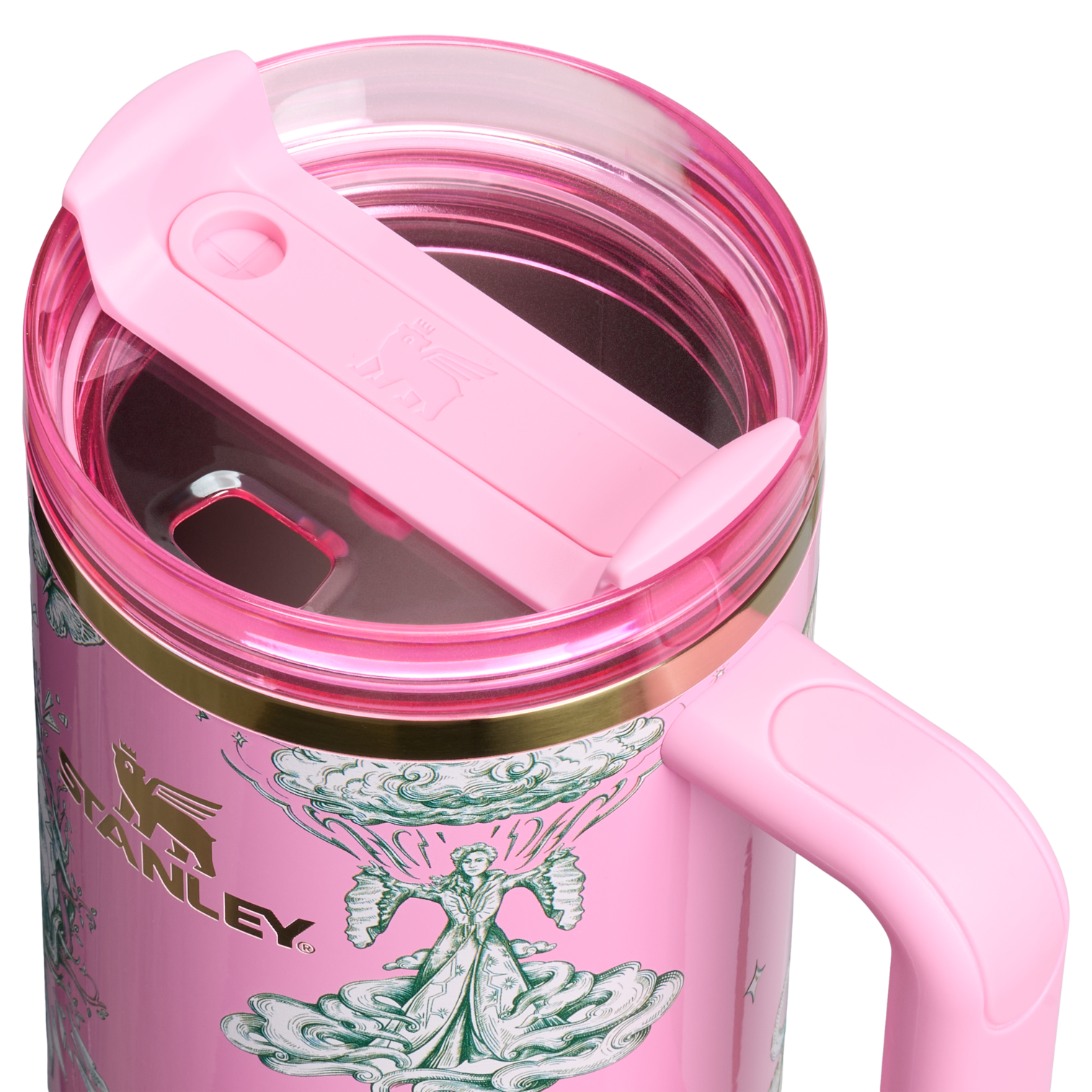 Large Capacity The Wicked for Good Quencher H2.0 Flowstate Tumbler D245R - FlowState 3-Position Lid Insulated Travel Mug Detail