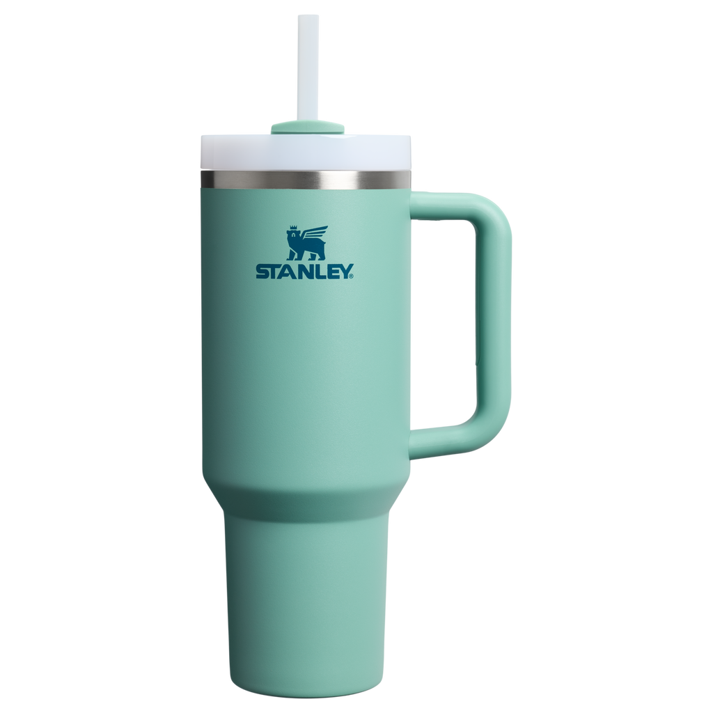 Large Capacity The Quencher H2.0 Flowstate Tumbler D050X - 40oz Large Capacity Car-Cup Friendly Quencher - Spring Green
