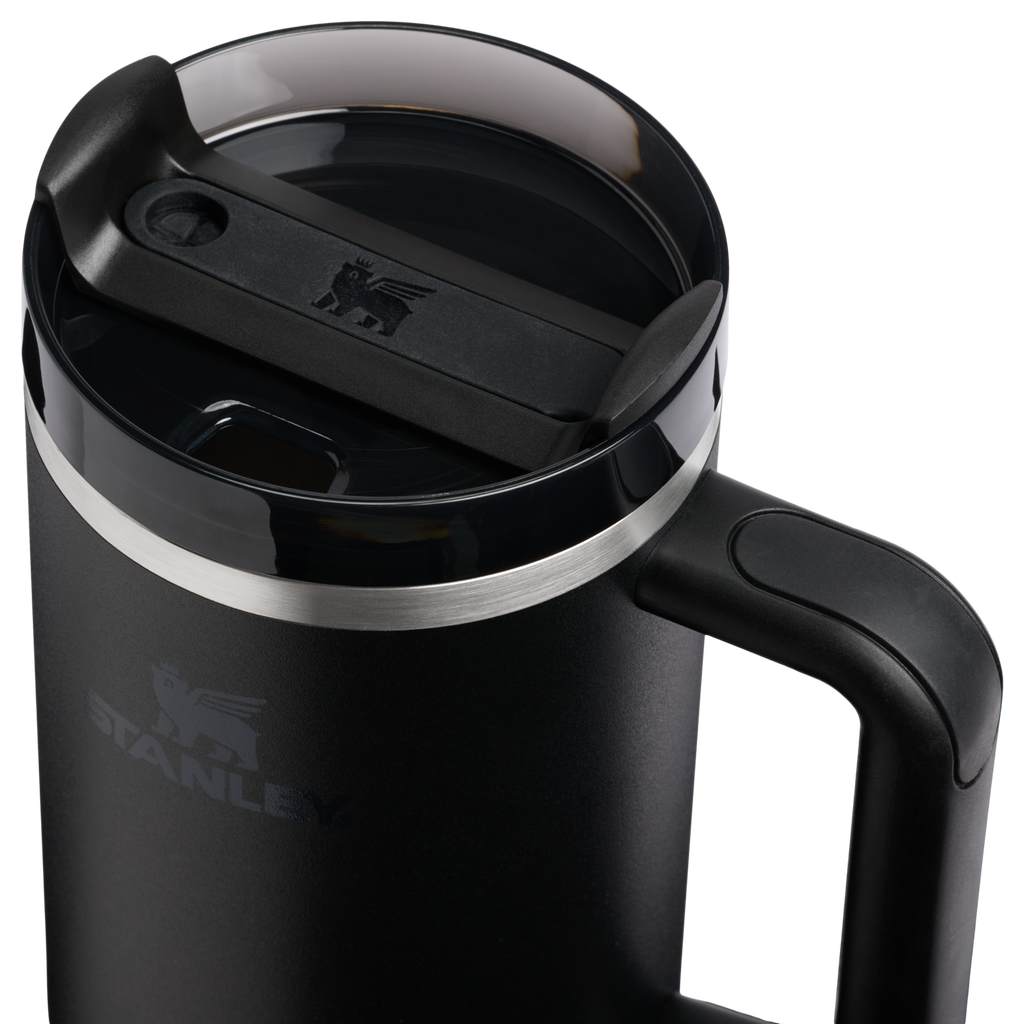 Insulated Travel The Quencher H2.0 Flowstate Tumbler D340Y - Double-Wall Vacuum Insulated Travel Tumbler with Straw Detail