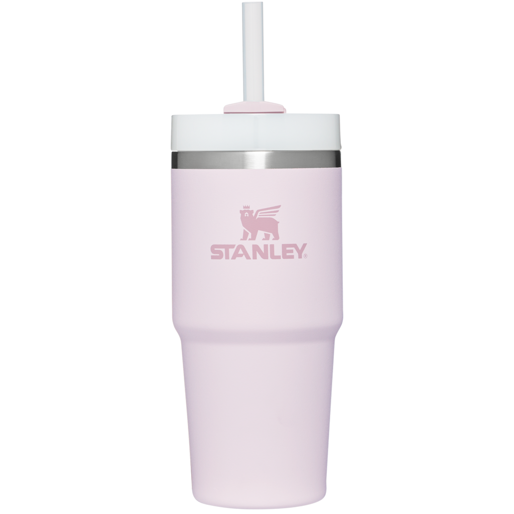 Large Capacity The Quencher H2.0 Flowstate Tumbler D214X - Premium Stainless Steel Straw Cup for All-Day Hydration - Rose Quartz 2.0