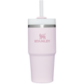 Large Capacity The Quencher H2.0 Flowstate Tumbler D214X - Premium Stainless Steel Straw Cup for All-Day Hydration - Rose Quartz 2.0
