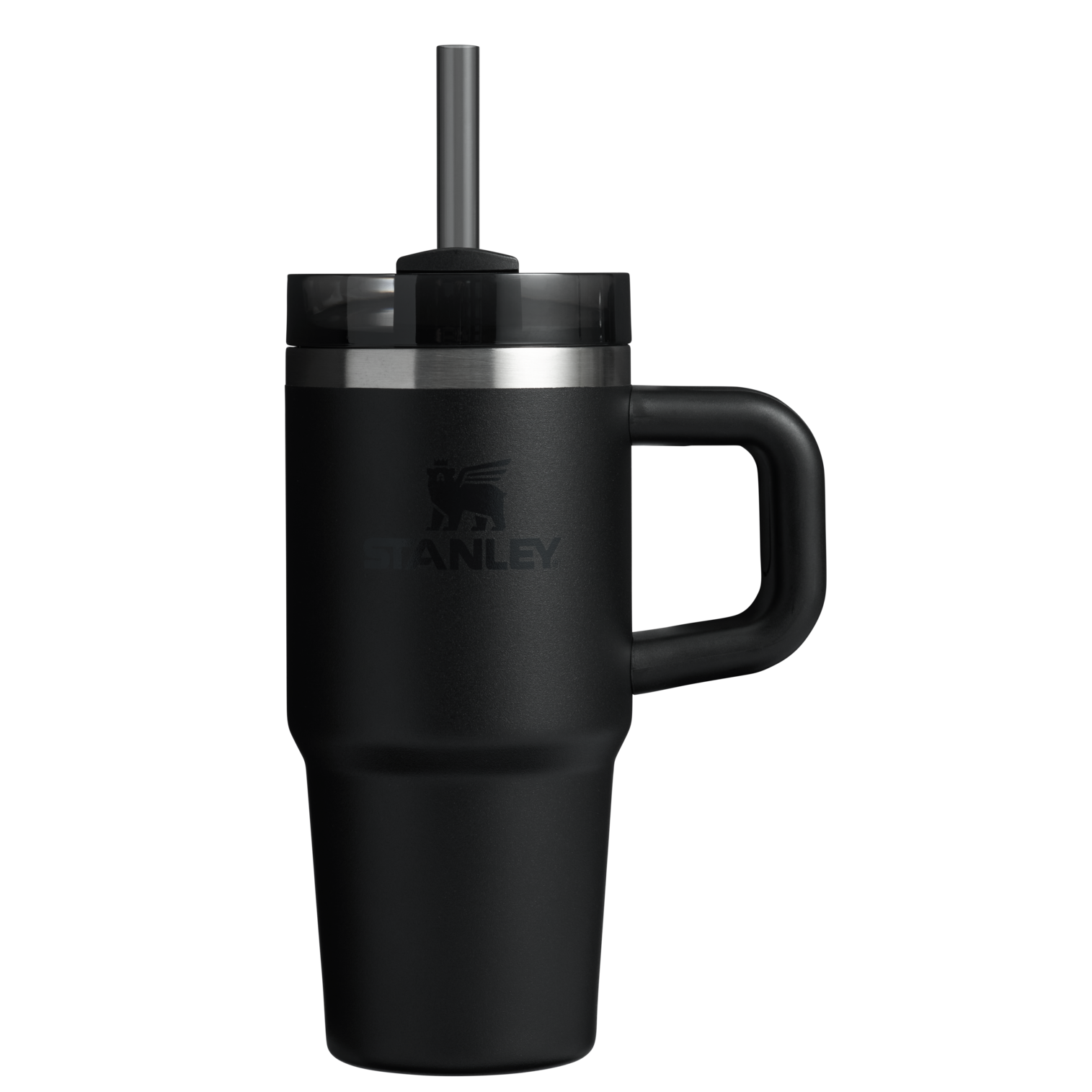 Large Capacity The Quencher H2.O Flowstate Tumbler | Stanley Create D291F - FlowState 3-Position Lid Insulated Travel Mug - Black 2.0