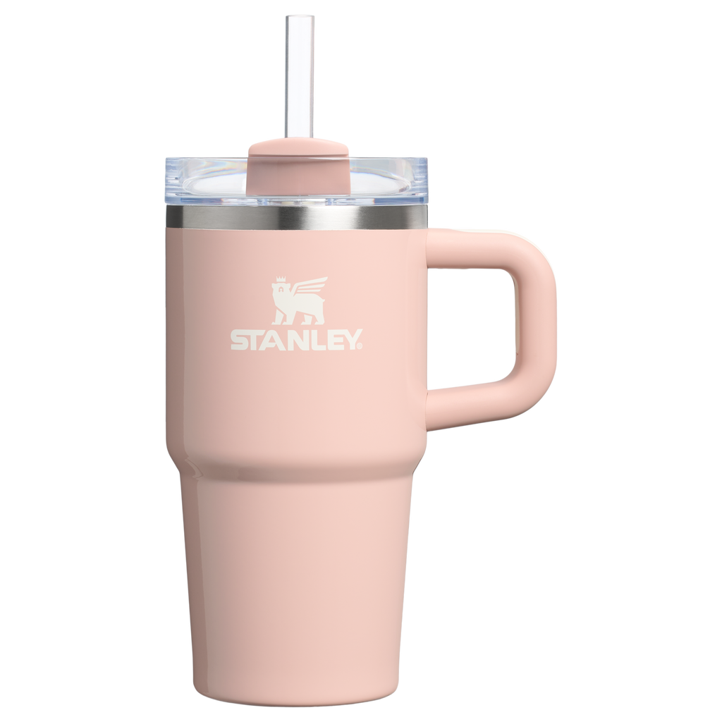 Car-Cup Friendly The Quencher H2.O Flowstate Tumbler with Handle | Stanley Create D309N - Premium Stainless Steel Straw Cup for All-Day Hydration Detail